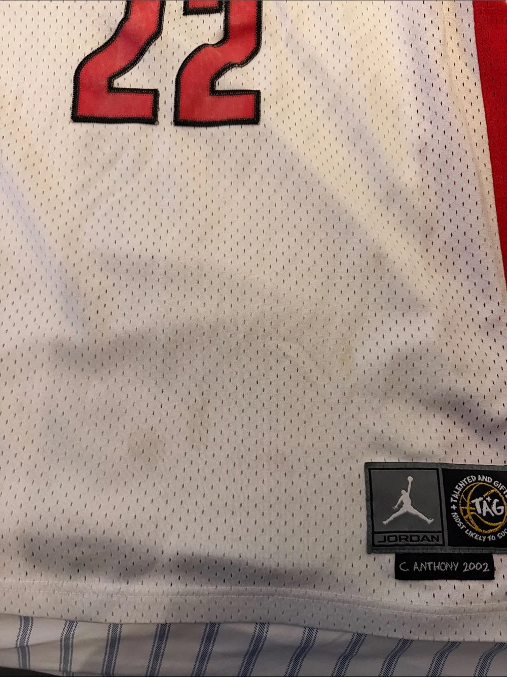 Jordan #22 Oak Hill Carmelo Anthony Jersey